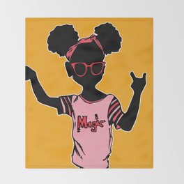 Black Girl Magic Throw Blankets For Any Room Or Decor Style Society6