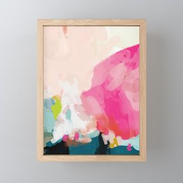 pink sky Framed Mini Art Print