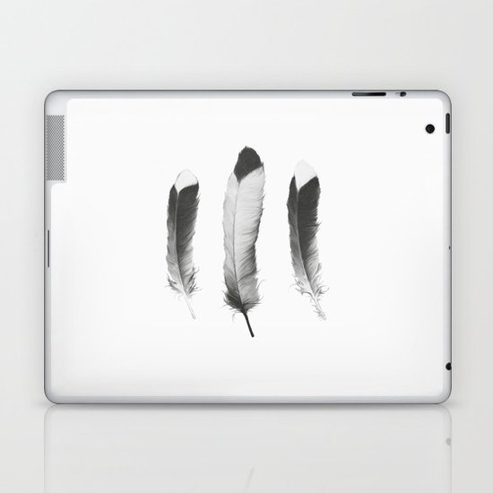 Feathers Sketch Laptop & iPad Skin