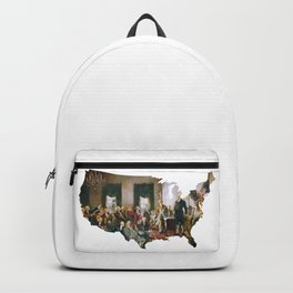 USA MAP The Signing of the Constitution of the United States Backpack | Washington, Map, Ratifyconstitution, Washingtondc, Mapofusa, Uspresidents, Dc, Graphicdesign, Christy, Digital 