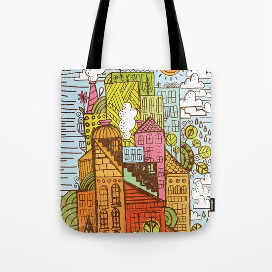 BUILD UP Tote Bag