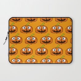 Halloween Pumpkin Background 09 Laptop Sleeve