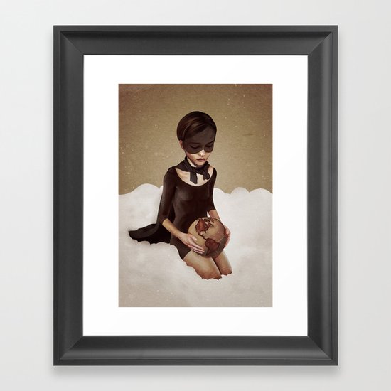 With Great Power Framed Art Print