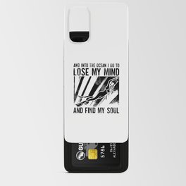 Freediving Lose My Mind And Find My Soul Freediver Android Card Case