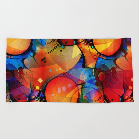 The Birth of Cool Beach Towel