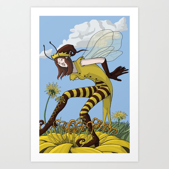 Pollen Dance Art Print