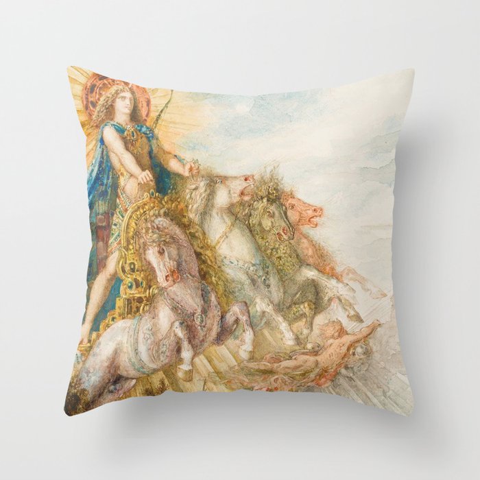 Apollo - Gustave Moreau Throw Pillow
