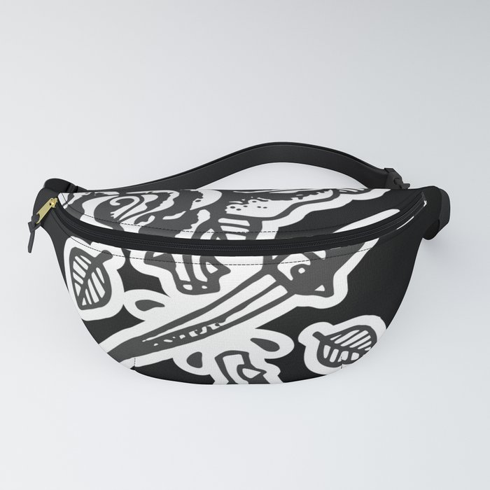 Goth fanny pack top