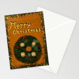 Merry Christmas Card Stationery Card