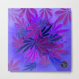 Purple Swirl Metal Print | Ganja, Thc, Marijuana, Hash, Indica, Wetpaint420, Mmj, Kush, Purps, Cannabis 