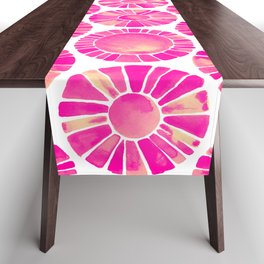 Sun Rays – Pink Table Runner