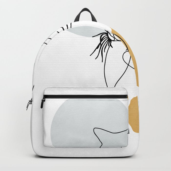 line art Cat illustration  Backpack