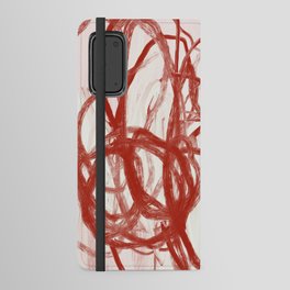 Abstract Painting 123. Contemporary Art.  Android Wallet Case