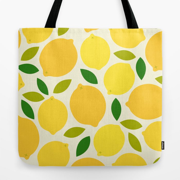 Fresh Lemons Tote Bag