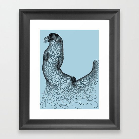 Otter Framed Art Print