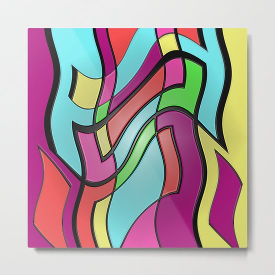 Shake Rattle and Roll Metal Print