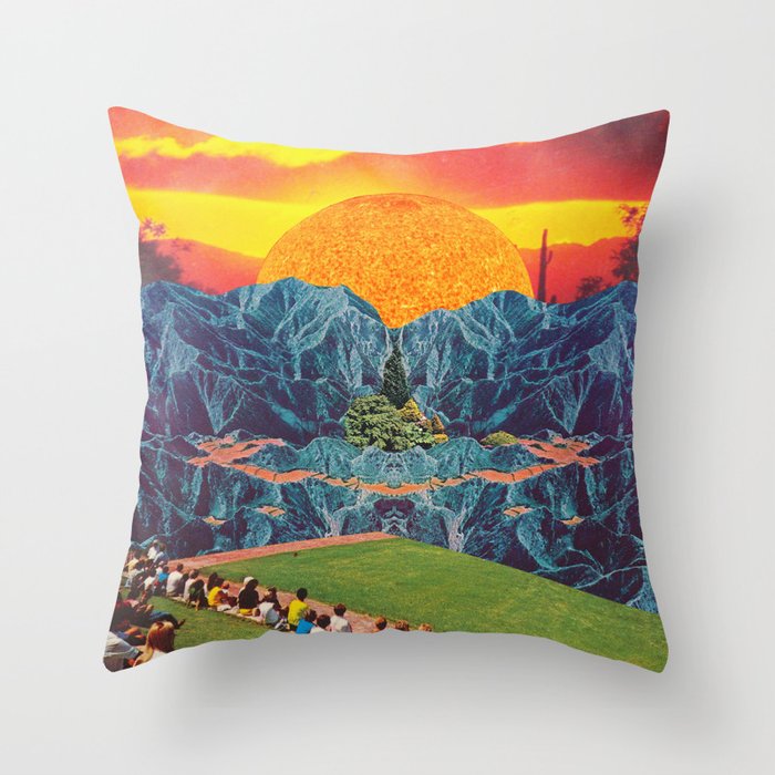 Parque del Sol  Throw Pillow