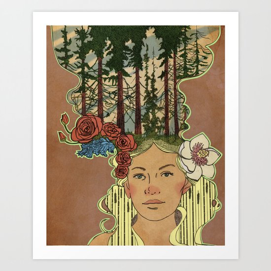 Sunshine Daydream Art Print