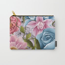 Colorful flowers home art Carry-All Pouch