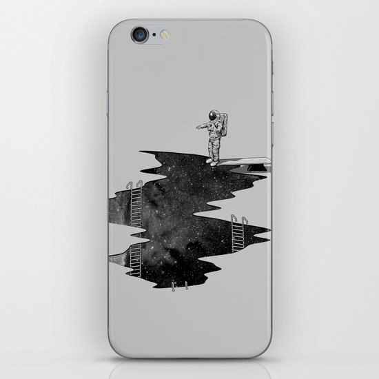 Space Diving iPhone Skin