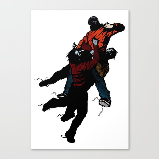 Hold On V2 Canvas Print