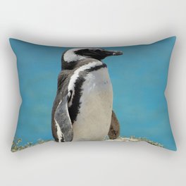 Argentina Photography - Beautiful Magellanic Penguin At The Ocean Shore Rectangular Pillow