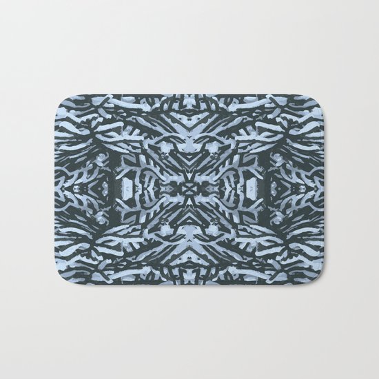 snowy branches Bath Mat