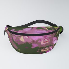 Pink Orchid Abstract Fanny Pack