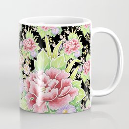 Kimono Bouquet Chintz Coffee Mug