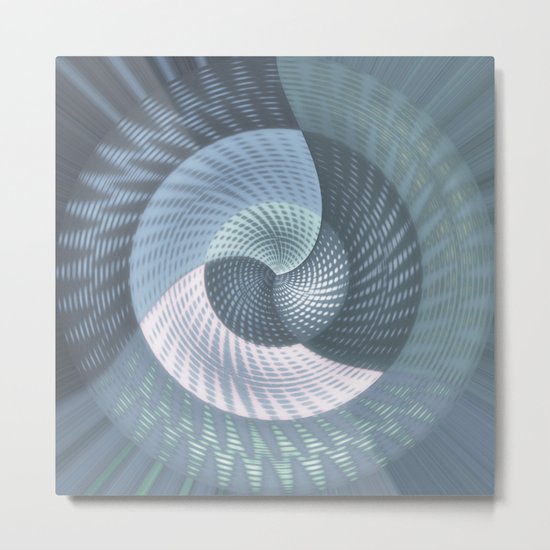 Time Rolls Along Metal Print