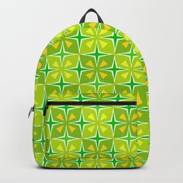 Tiki Toon Tiles Lemon Lime Backpack
