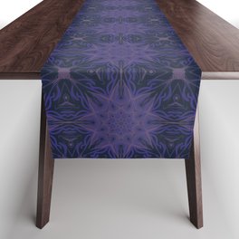 Occult dark magic forming a seamless pattern of mystic arts Table Runner