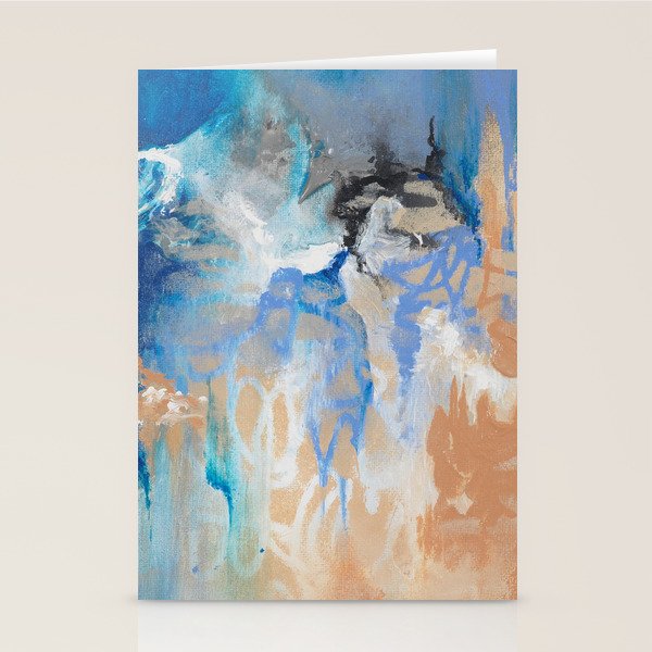 Blue Monday By Jenny Bagwill Stationery Cards By Jennybagwill