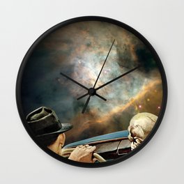 Deep Space Ride Wall Clock