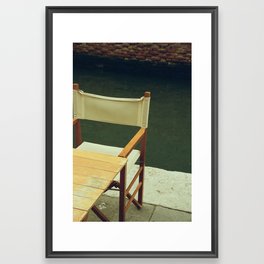 Cosa le porto? Framed Art Print