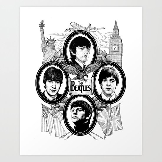 British Invasion Art Print