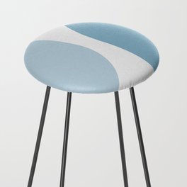 Modern Minimal Arch Abstract XXXII Counter Stool