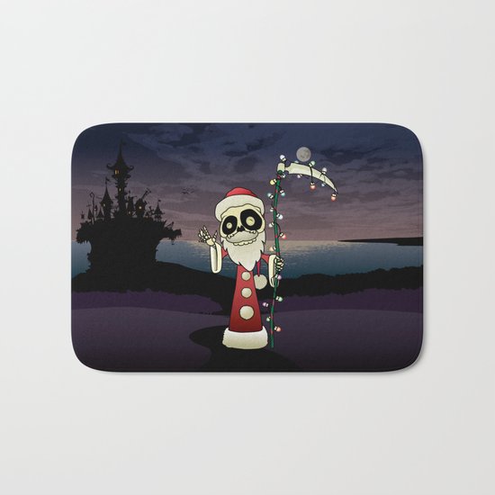 Santa Death Bath Mat