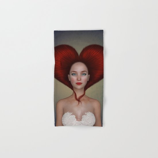 Queen of Hearts Hand & Bath Towel