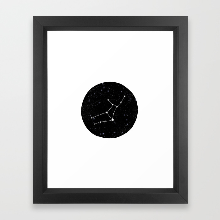 Framed Star Chart