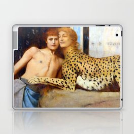 Fernand Khnopff Caresses The Sphinx Laptop Skin