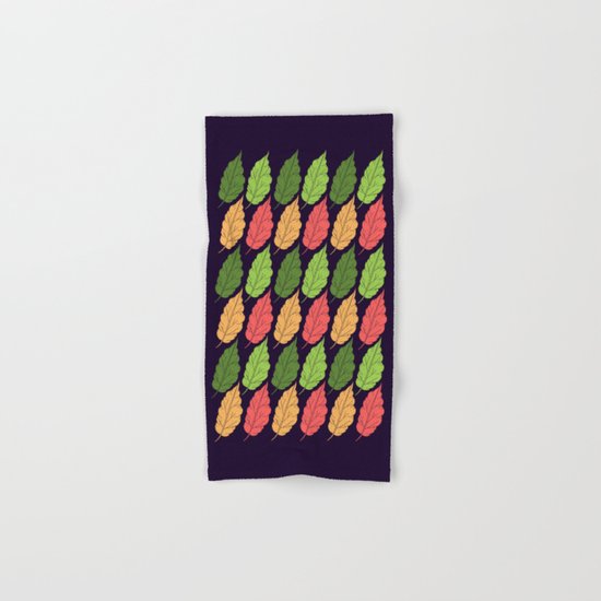 Autumn Leaves Hand & Bath Towel