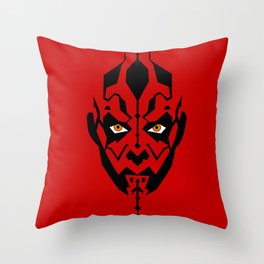 Red Maul Throw Pillow