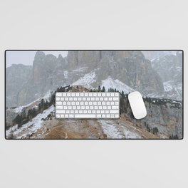 Dolomites Winter | Nature and Landscape Photography Desk Mat