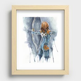 Be the arrow Recessed Framed Print