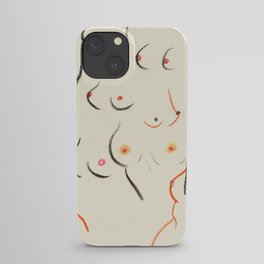 Breasts in Cream iPhone Case