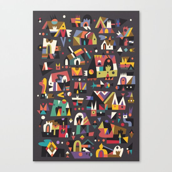 Schema 15 Canvas Print
