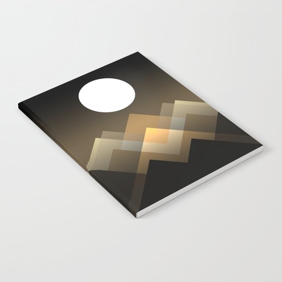 Path between hills Notebook