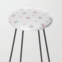 Valentine Pastel Pink Gifts Counter Stool