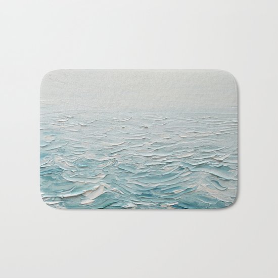 Foggy Seas Bath Mat